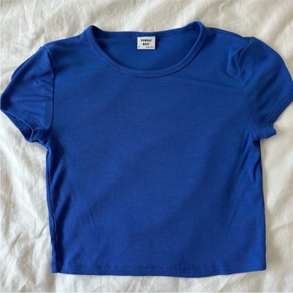 Sunday best bliss crop top.